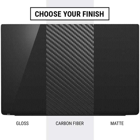 Specialty Vinyl Black Hex Texture Dell Vostro Skin